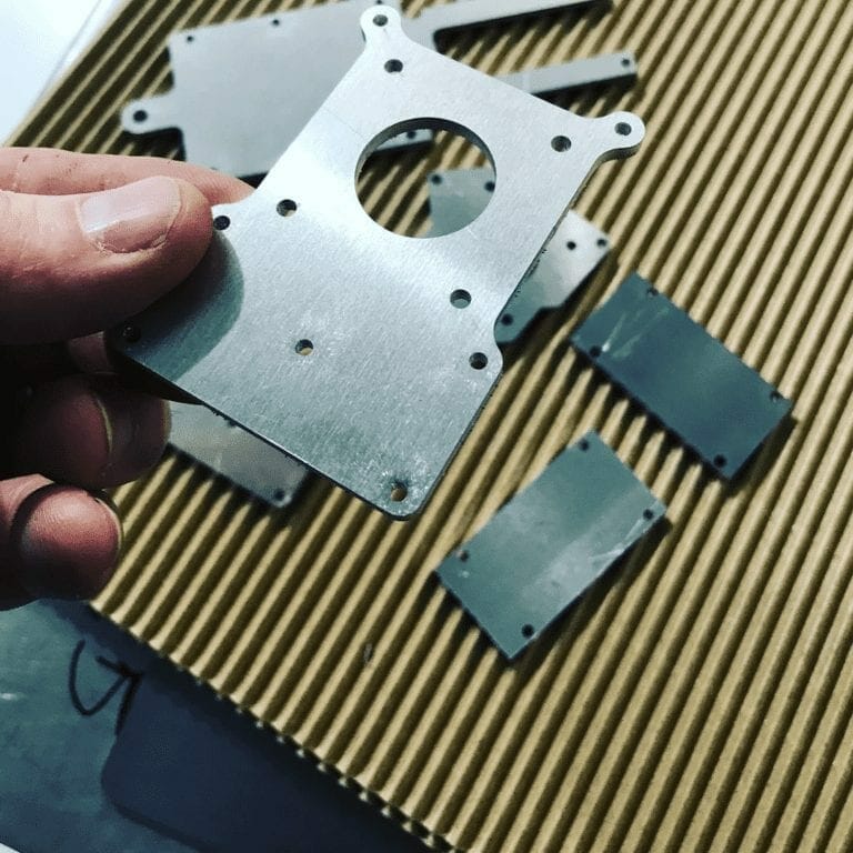 Robot Parts for Prototype with Laser Cutting