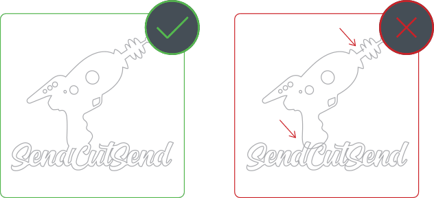 Merge or weld all connected shapes