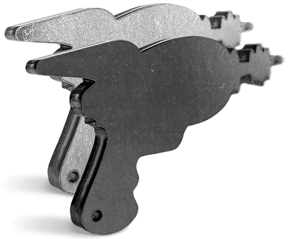 Laser-cut Mild Steel