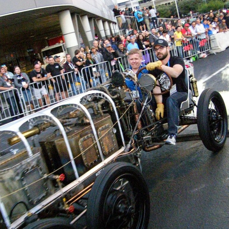 Jaconb Graham and Jim Belosic of SendCutSend