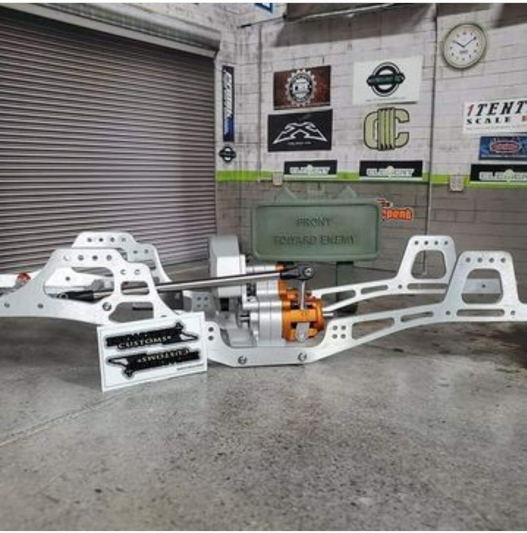 RC car chassis designed by Excalibur Customs