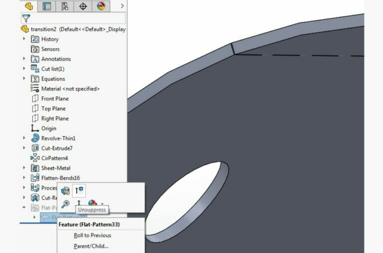 How to Create a Rolled Sheet Metal Part in SolidWorks