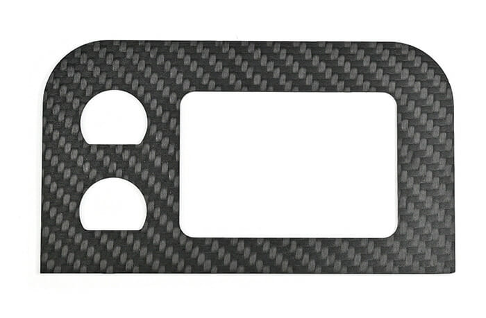 Get custom waterjet cut carbon fiber parts from SendCutSend