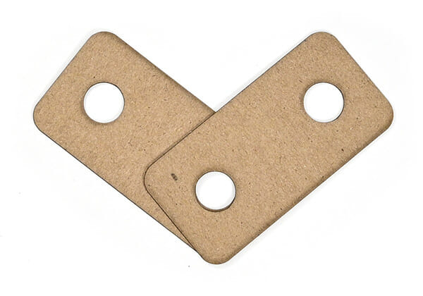 Chipboard parts cut at SendCutSend