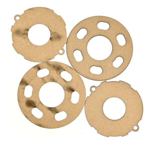 Custom laser cut parts from .030"chipboard