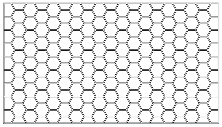 Geometric design example for laser cutting