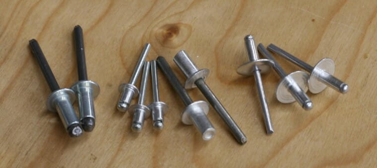 Rivers for laser cut parts