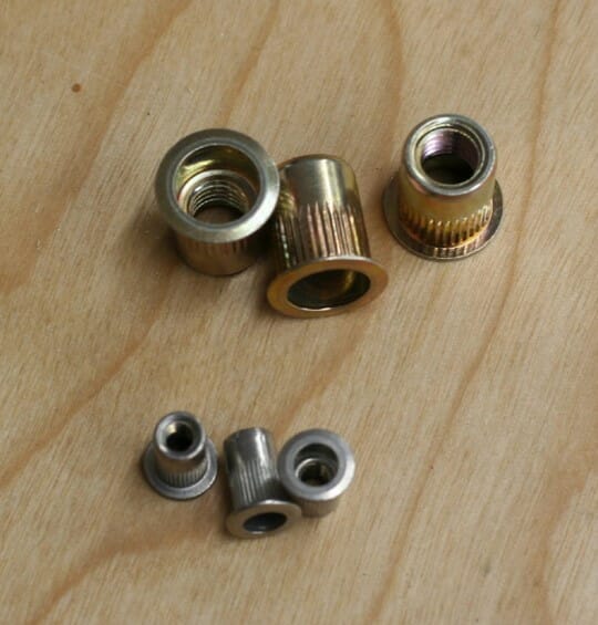 Threaded inserts