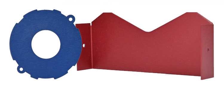 SendCutSend offers bending and anodizing for your laser cut 5052 aluminum parts