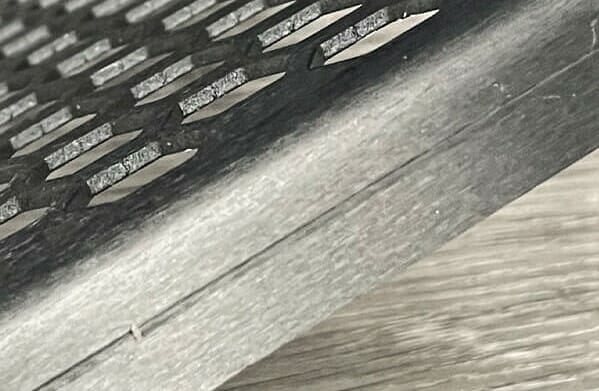 Witness marks from bending process