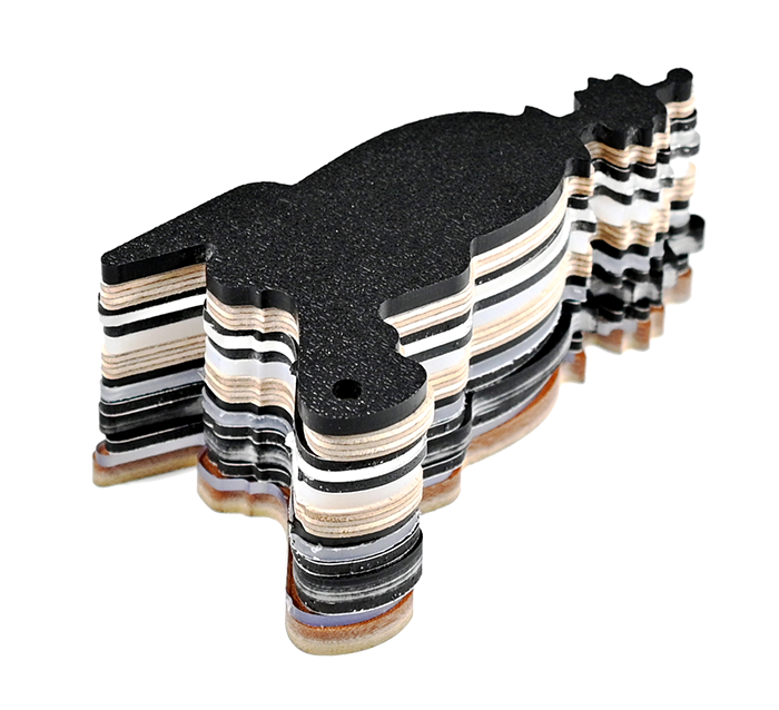 SendCutSend offers a variety of materials cut with te CNC router