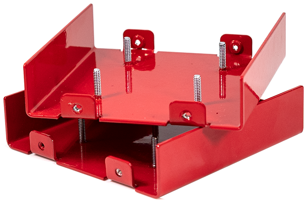 Add powder coating and hardware insertion to your SendCutSend parts