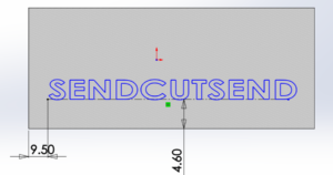 Text Label Solidworks How to Create Text in SolidWorks | SendCutSend