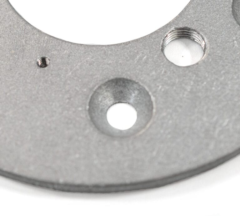 Tumble + Tapping + Countersinking