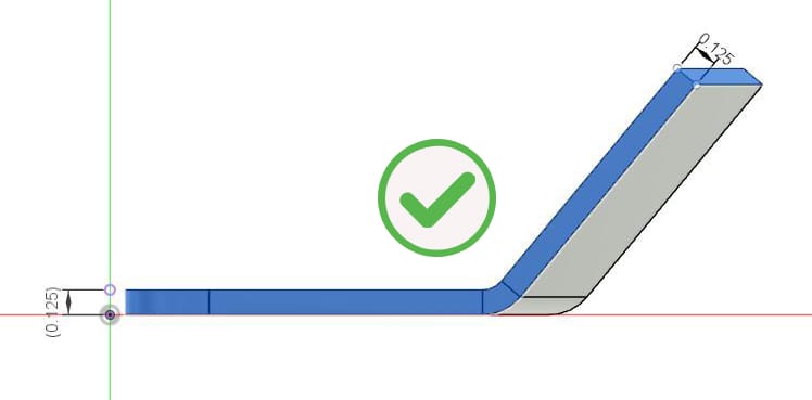 This part has faces at every edge and is uniform in thickness