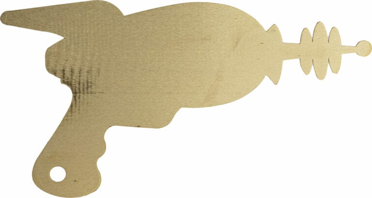 Deburred brass top side