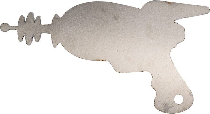 Unfinished aluminum bottom side