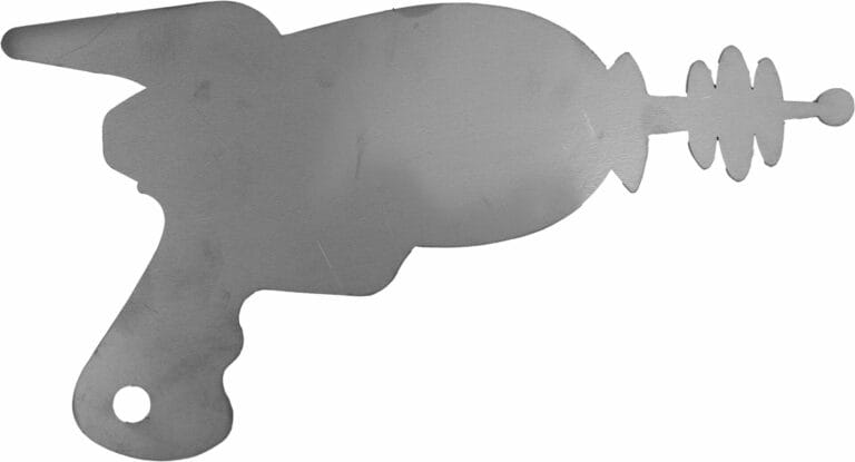 Unfinished stainless steel top side