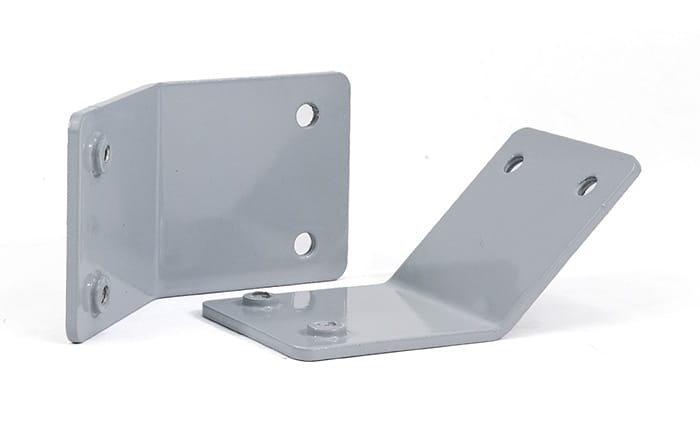 Gloss gray powder coating finish from SendCutSend