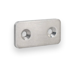 Countersinking is available for on a variety of sheet metal and plastic materials at SendCutSend