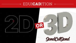 2D or 3D CAD video lesson