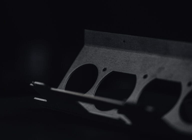 SendCutSend stocks 5052 aluminum sheets for laser cutting, bending, finishing, and more.