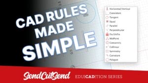 Defining Sketches with Constraints video lesson