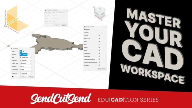 Master you CAD workspace video lesson