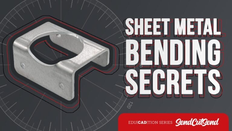 SendCutSend Education Video Series: How to Understand Bend Deformation
