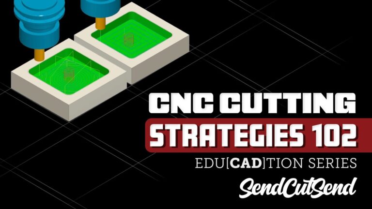 SendCutSend Education Video Series: How to Design Parts Using Adaptive and Pocket Toolpaths