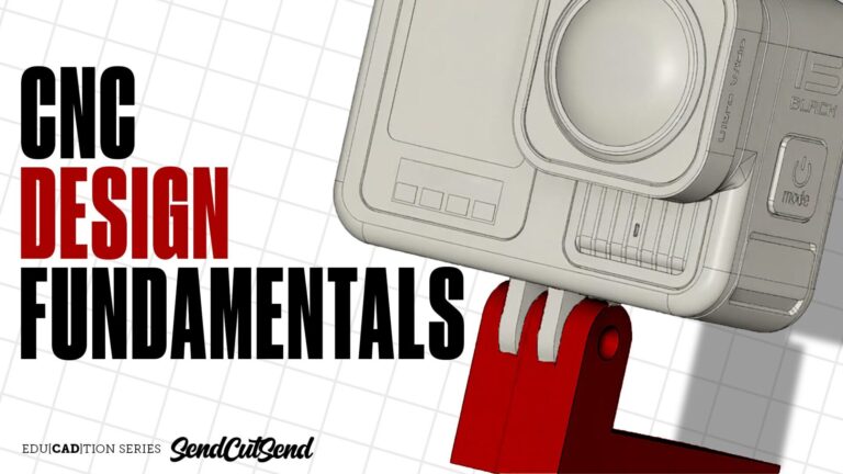 SendCutSend Education Video Series: How to Design a GoPro Mount for CNC Machining