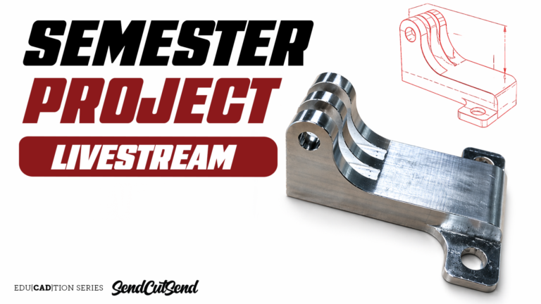 SendCutSend Education Video Series: Go Pro Mount Livestream