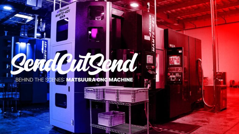 SendCutSend Cutting Corners Video Series Episode 16: Behind the Scenes - Matsura MAM 72 Five Axis Machine