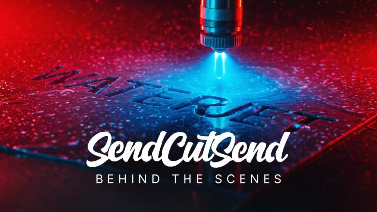 SendCutSend Cutting Corners Video Series Episode 16: Behind the Scenes - Waterjet
