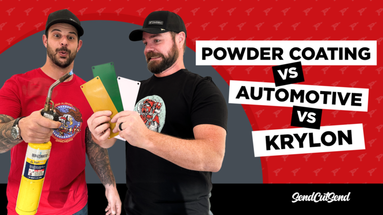 SendCutSend Cutting Corners Video Series Episode 12: Powder Coating Durability Test Results