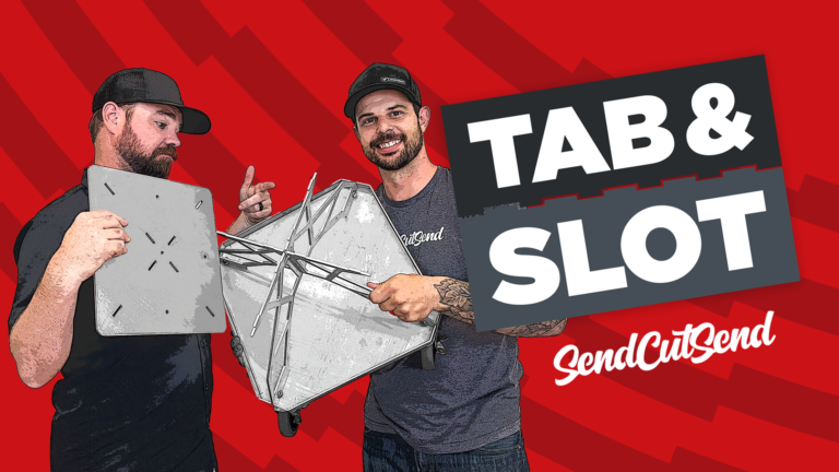 SendCutSend Cutting Corners Video Series Episode 3: Tab & Slot Design
